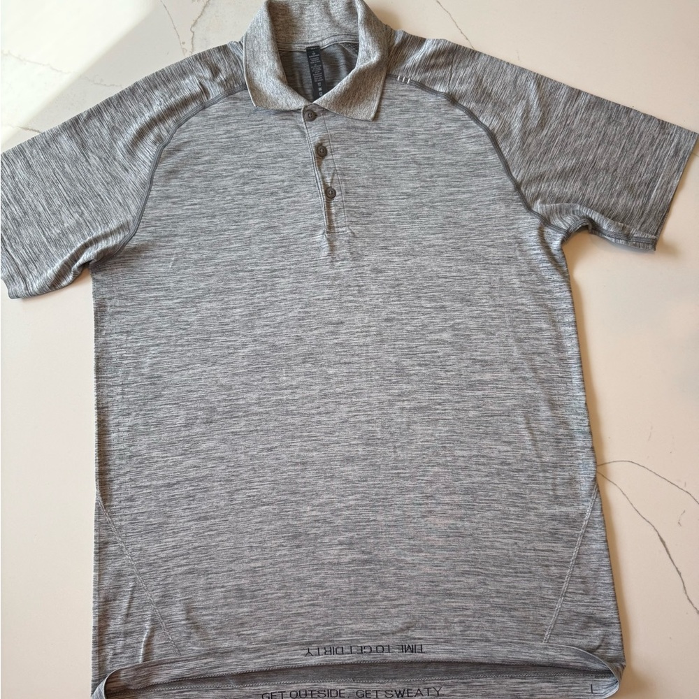 Lululemon Metal Vent Tech Polo Shirt